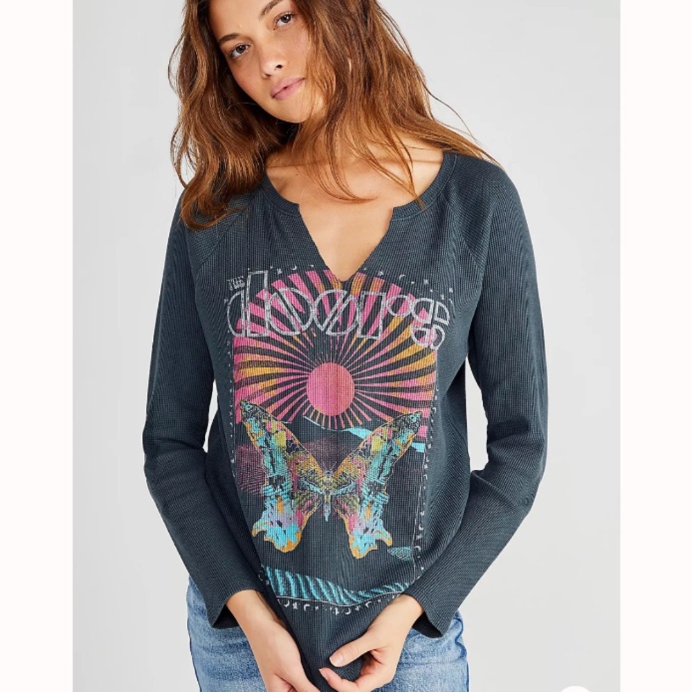 Free People X Daydreamer Doors Butterfly Poster Thermal